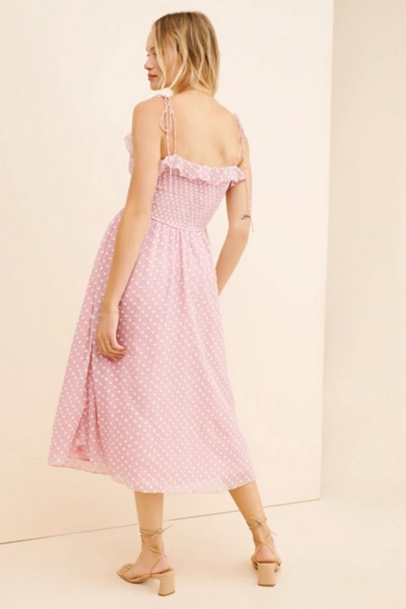 For Love & Lemons Maxine Midi Dress