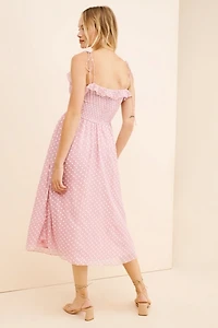 For Love & Lemons Maxine Midi Dress
