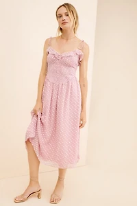 For Love & Lemons Maxine Midi Dress