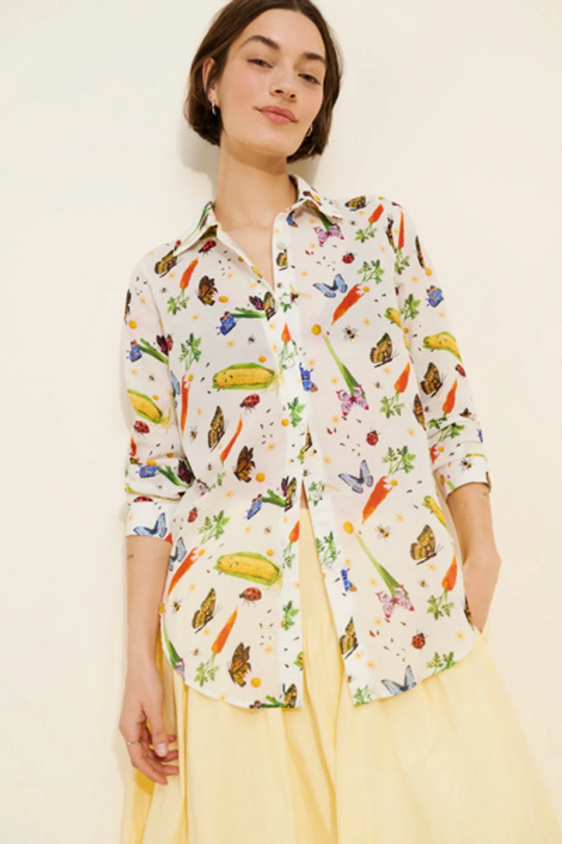Lisa Says Gah Tessa Button Down Top