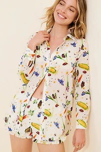 Lisa Says Gah Tessa Button Down Top