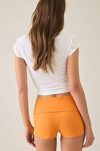 Out From Under Bec Game Day Foldover Shorts