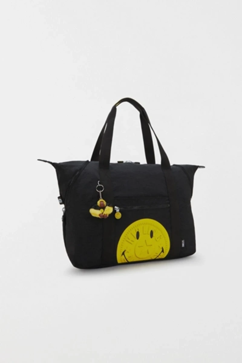 Kipling Smiley Art Tote Bag