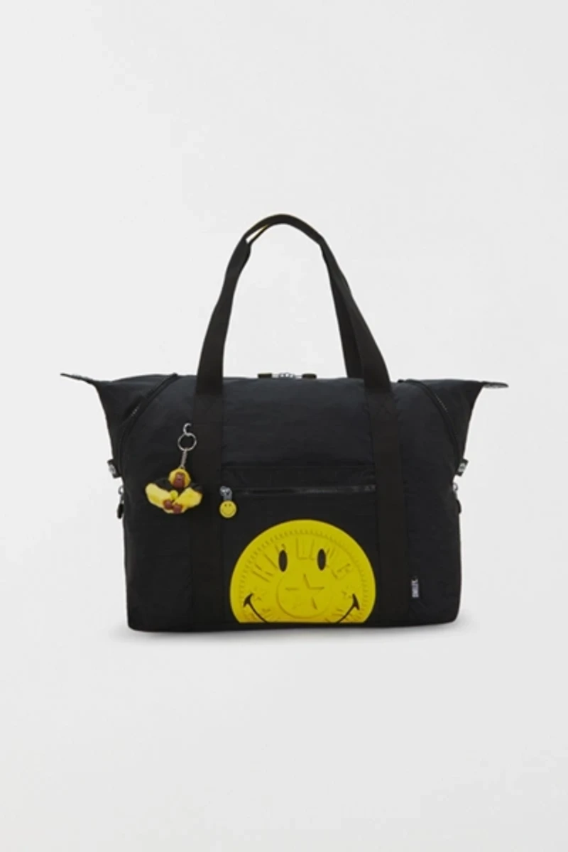 Kipling Smiley Art Tote Bag