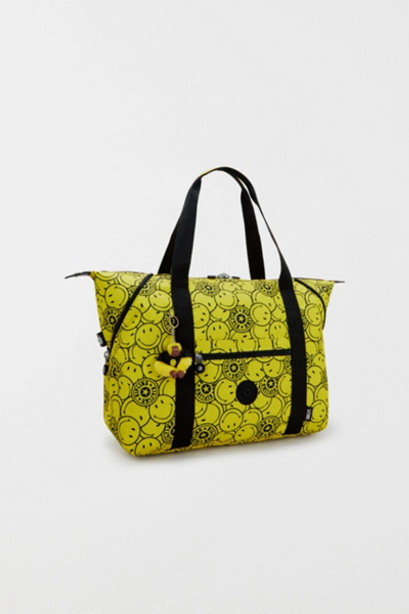 Kipling Smiley Art Tote Bag