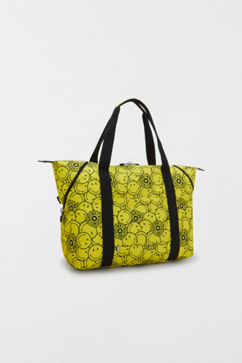 Kipling Smiley Art Tote Bag