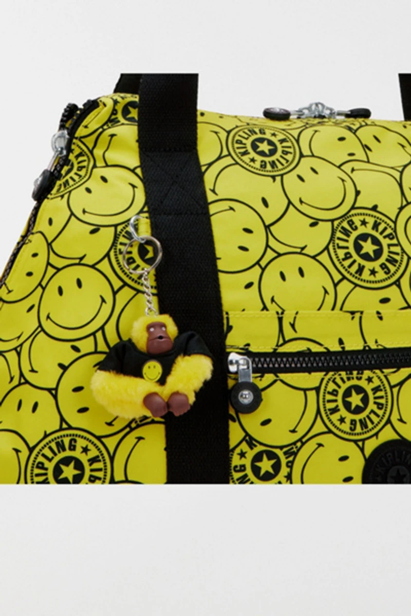 Kipling Smiley Art Tote Bag