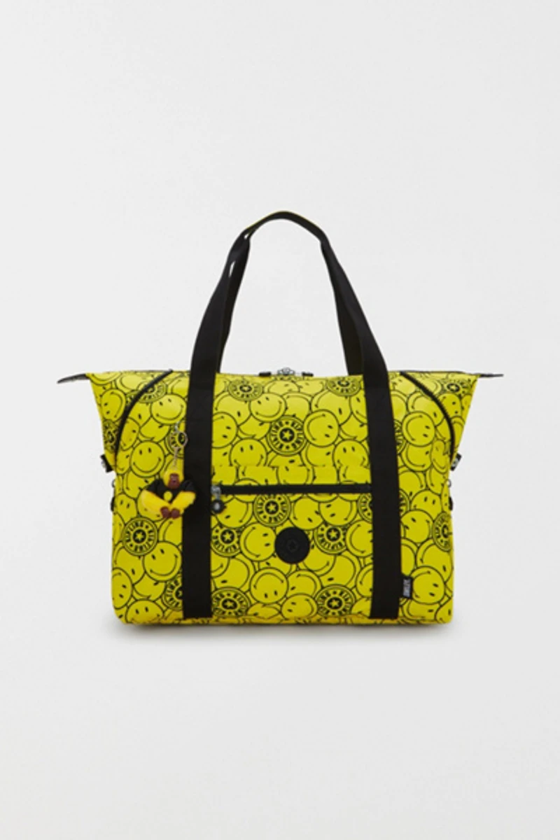 Kipling Smiley Art Tote Bag
