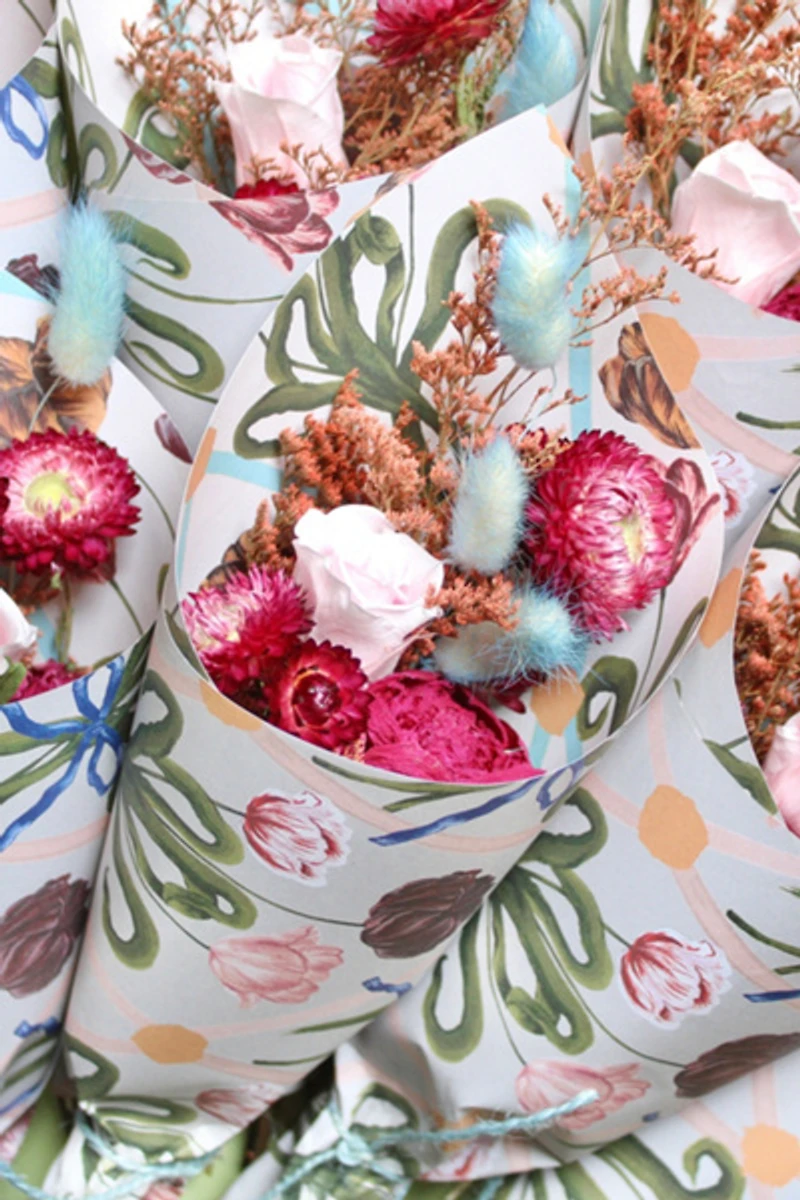 Roxanne’s Dried Flowers French Garden Bouquet