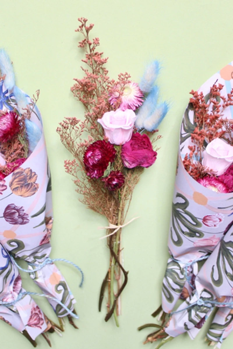 Roxanne’s Dried Flowers French Garden Bouquet