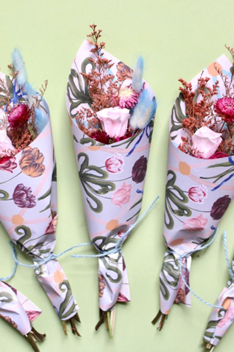 Roxanne’s Dried Flowers French Garden Bouquet
