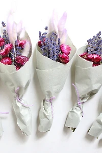 Roxanne’s Dried Flowers Lavender Sage Bouquet