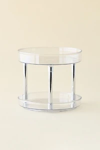 Tina Round Lazy Susan 2-Tier Storage Tray