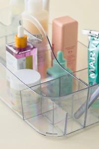 Lucy Sectioned Plastic Bathroom Caddy