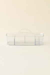 Lucy Sectioned Plastic Bathroom Caddy
