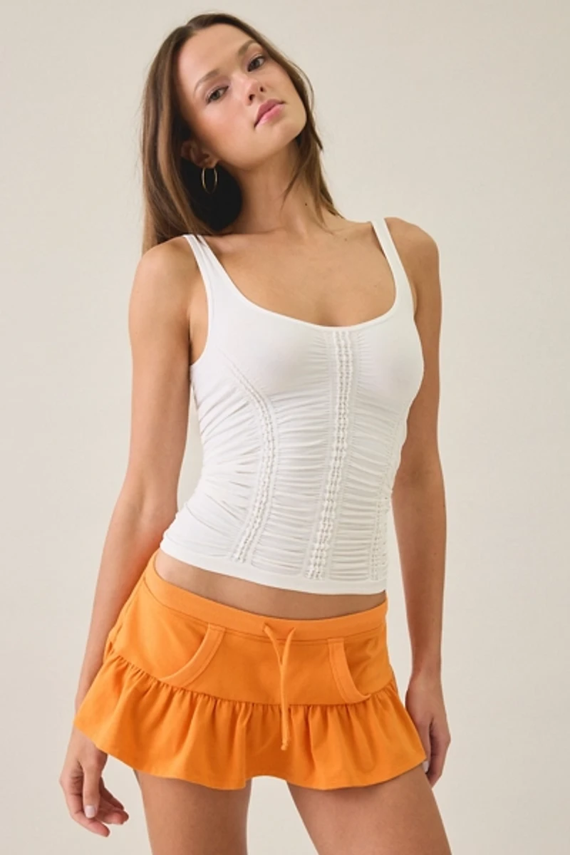 Out From Under Bec Game Day Pocket Low-Rise Mini Skort
