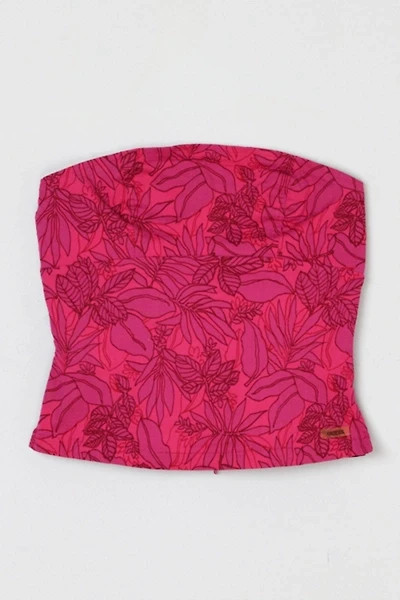 Vintage Y2k Tied Strapless Crop Top