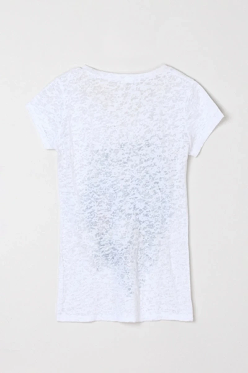 Vintage Y2k Burnout Graphic Tee