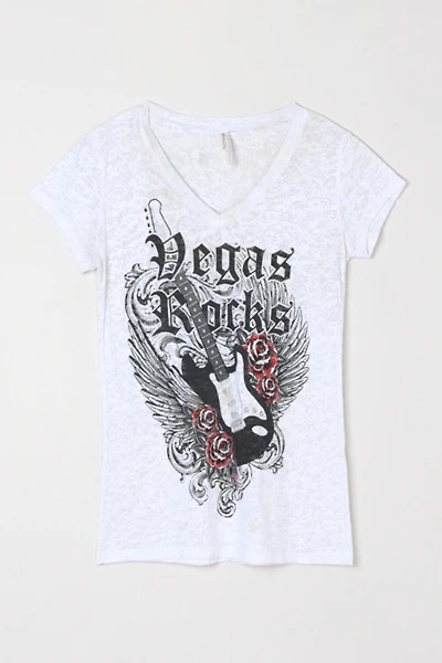 Vintage Y2k Burnout Graphic Tee