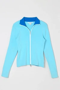 Vintage Y2k Zip-Up Sweater