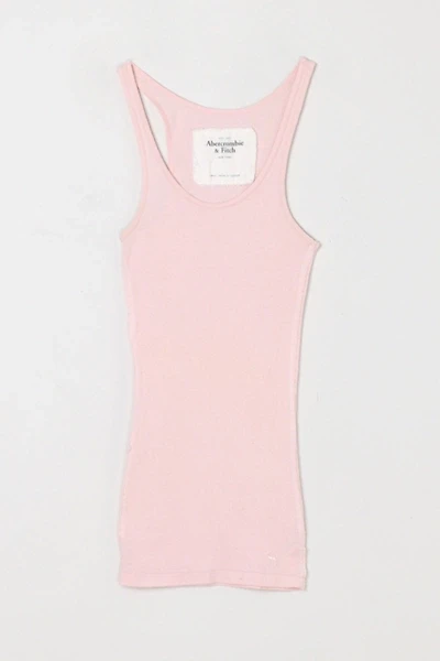 Vintage Y2k Light Pink Ribbed Tank