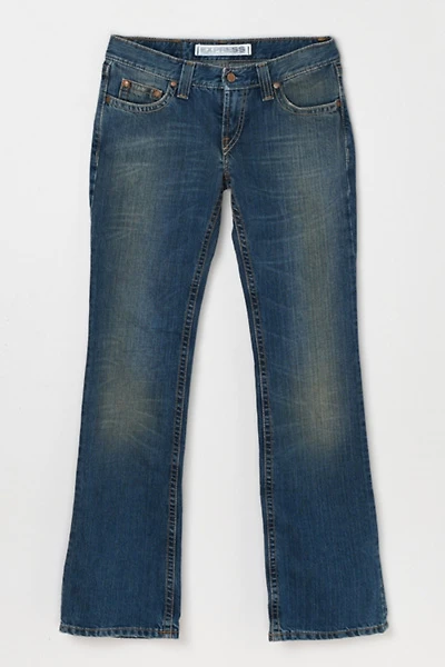Vintage Y2k Express Low Rise Flared Jeans