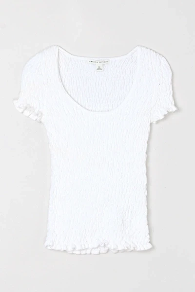 Vintage Y2k Smocked Knit Top