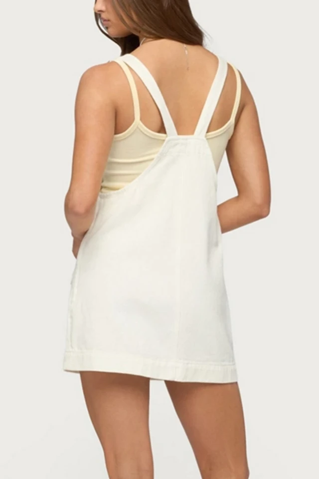 Jaded London Steel City Belted Denim Mini Dress | Pacific City