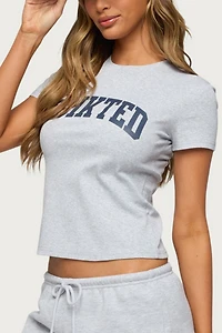 Edikted Sporty Babe T Shirt