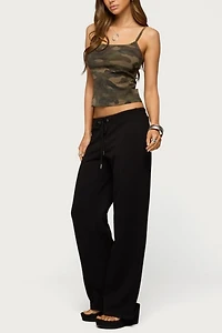 Edikted Ciellah Camo Tank Top
