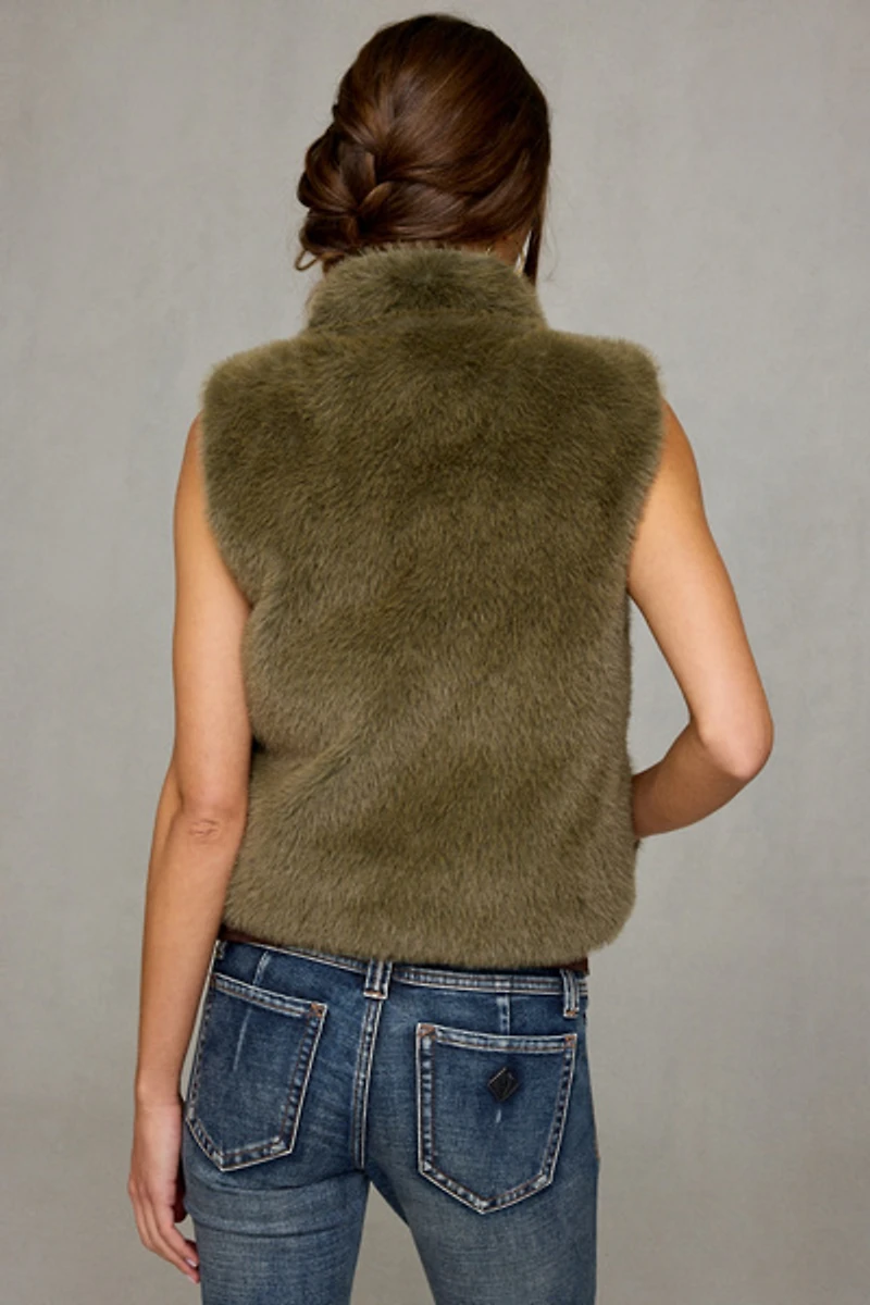 Steve Madden Brady Reversible Puffer Vest