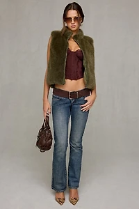 Steve Madden Brady Reversible Puffer Vest