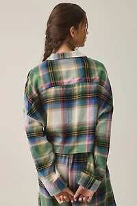 Out From Under Daydreamer Twist-Front Button Down Shirt