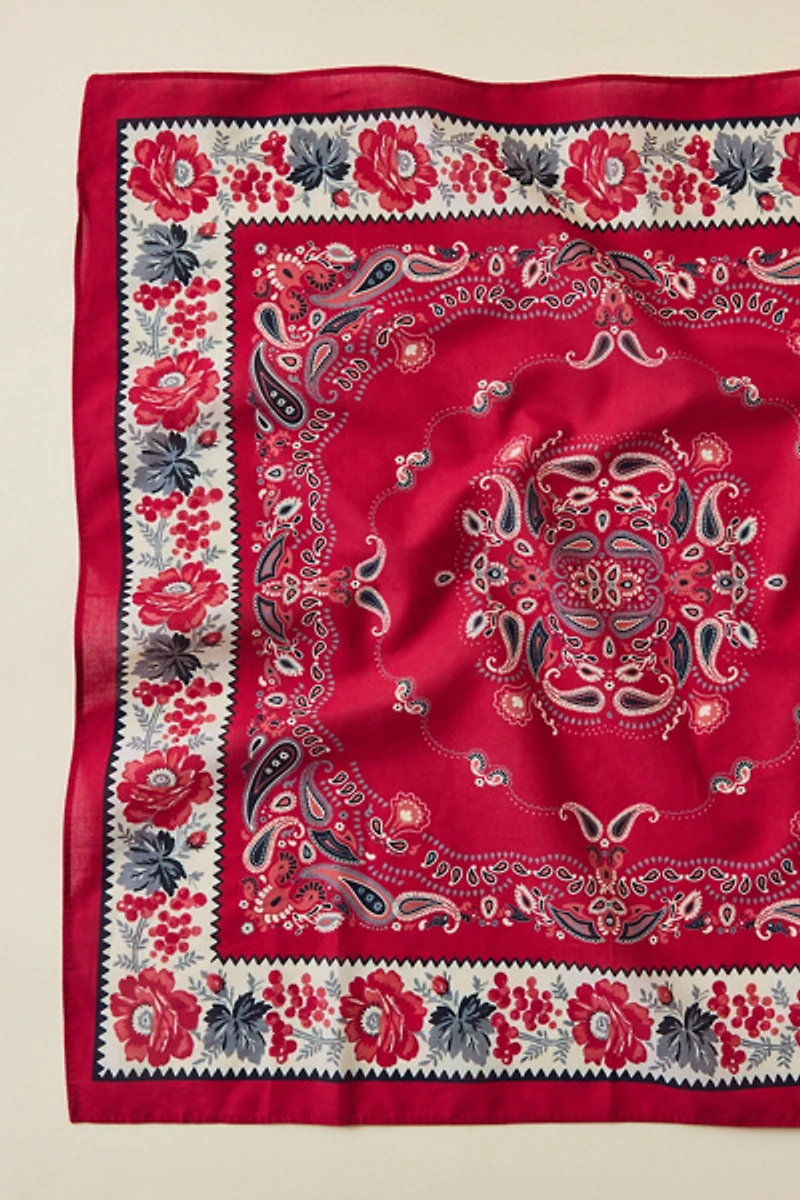 UO Floral Trim Bandana