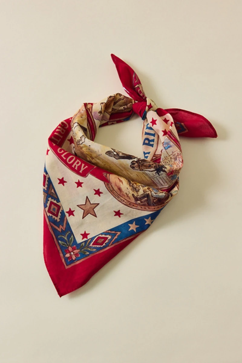 UO Western Pattern Bandana