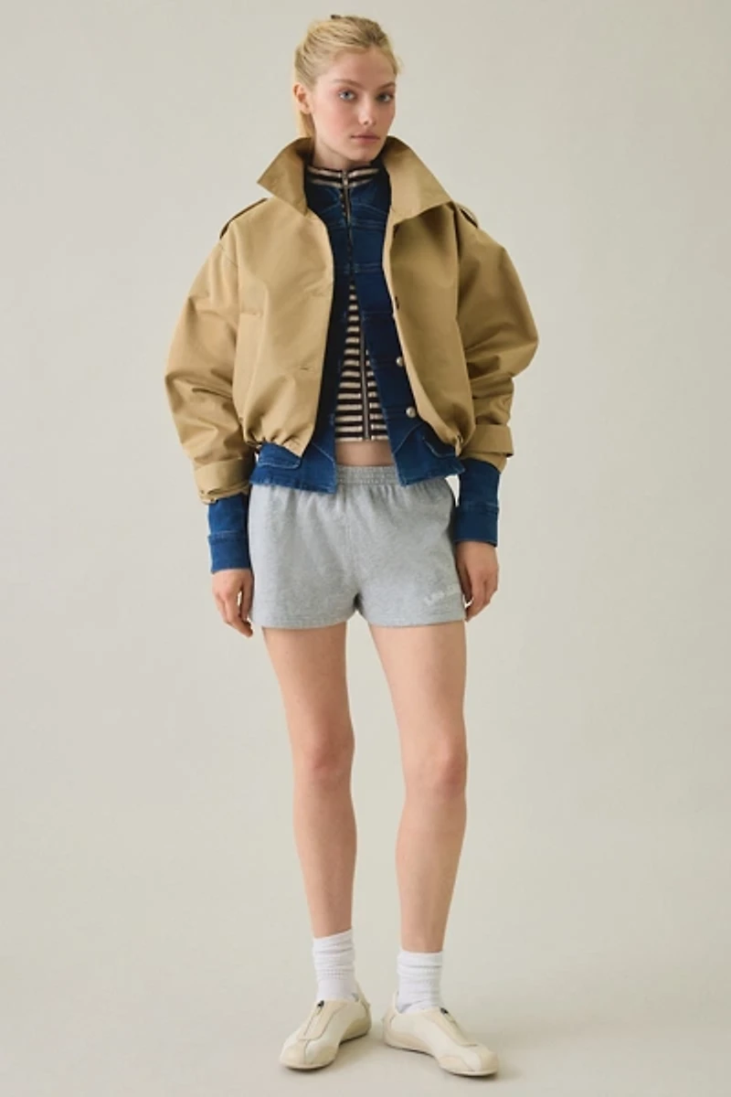 Steve Madden Fayden Cropped Trench Jacket