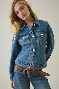 Steve Madden Henrietta Denim Trucker Jacket