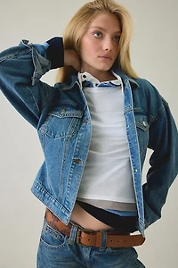 Steve Madden Henrietta Denim Trucker Jacket