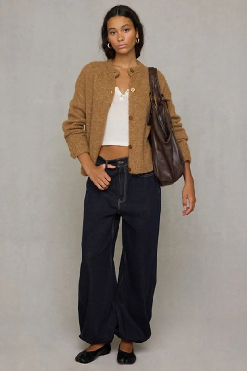 Steve Madden Soho High-Rise Balloon Jeans