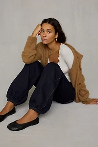Steve Madden Soho High-Rise Balloon Jeans
