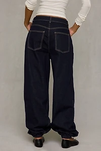 Steve Madden Soho High-Rise Balloon Jeans