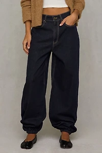 Steve Madden Soho High-Rise Balloon Jeans