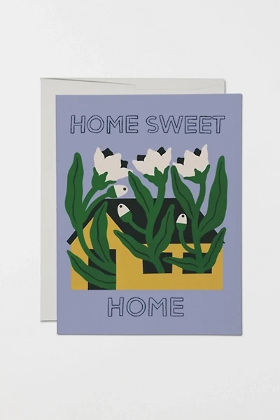 Red Cap Sweet Home Greeting Card