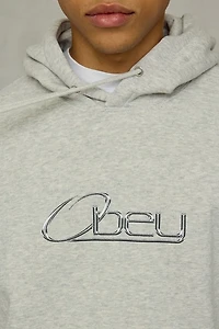OBEY Chrome Logo Hoodie Sweatshirt