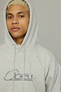 OBEY Chrome Logo Hoodie Sweatshirt