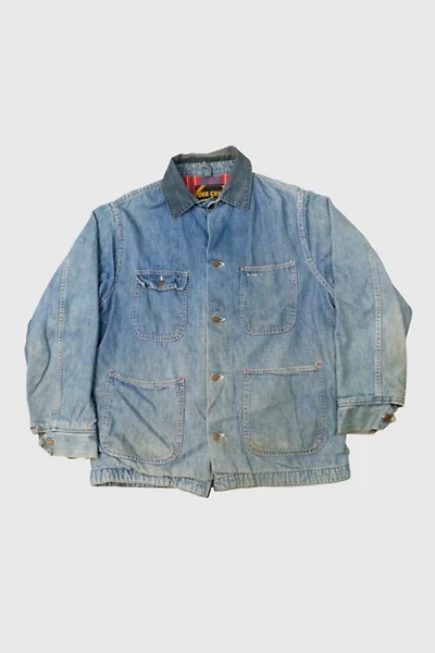Vintage 60s Dee Cee Corduroy Collar Denim Chore Jacket