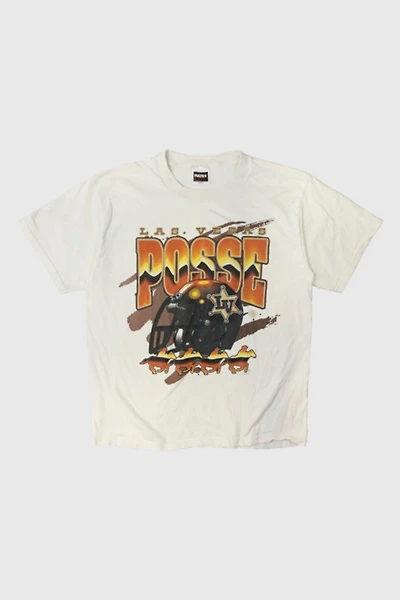 Vintage Las Vegas Posse CFL Football Graphic T-Shirt