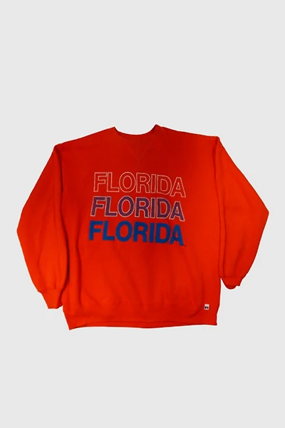 Vintage Russell Athletic Florida Graphic Crewneck Sweatshirt