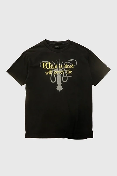Vintage Game of Thrones HBO What is dead will never die Graphic T-Shirt
