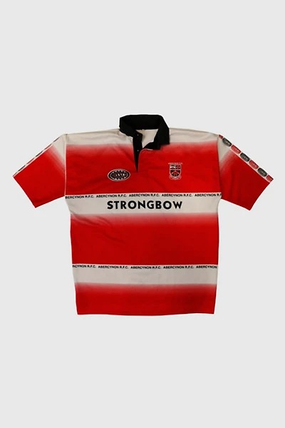 Vintage Rossco Abercynon RFC Gradient Rugby Shirt